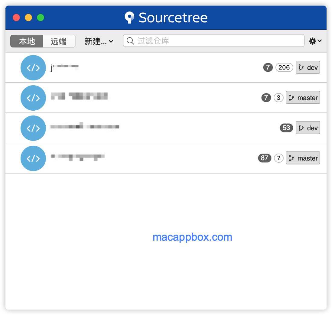 SourceTree mac版软件截图