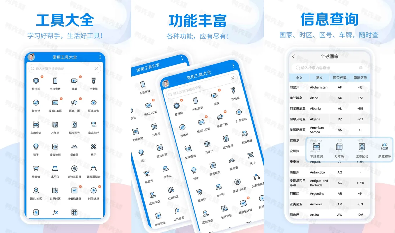 工具大全 v3.8.105 实用多功能工具箱，满足各种需求，解锁会员版-尚艺博客