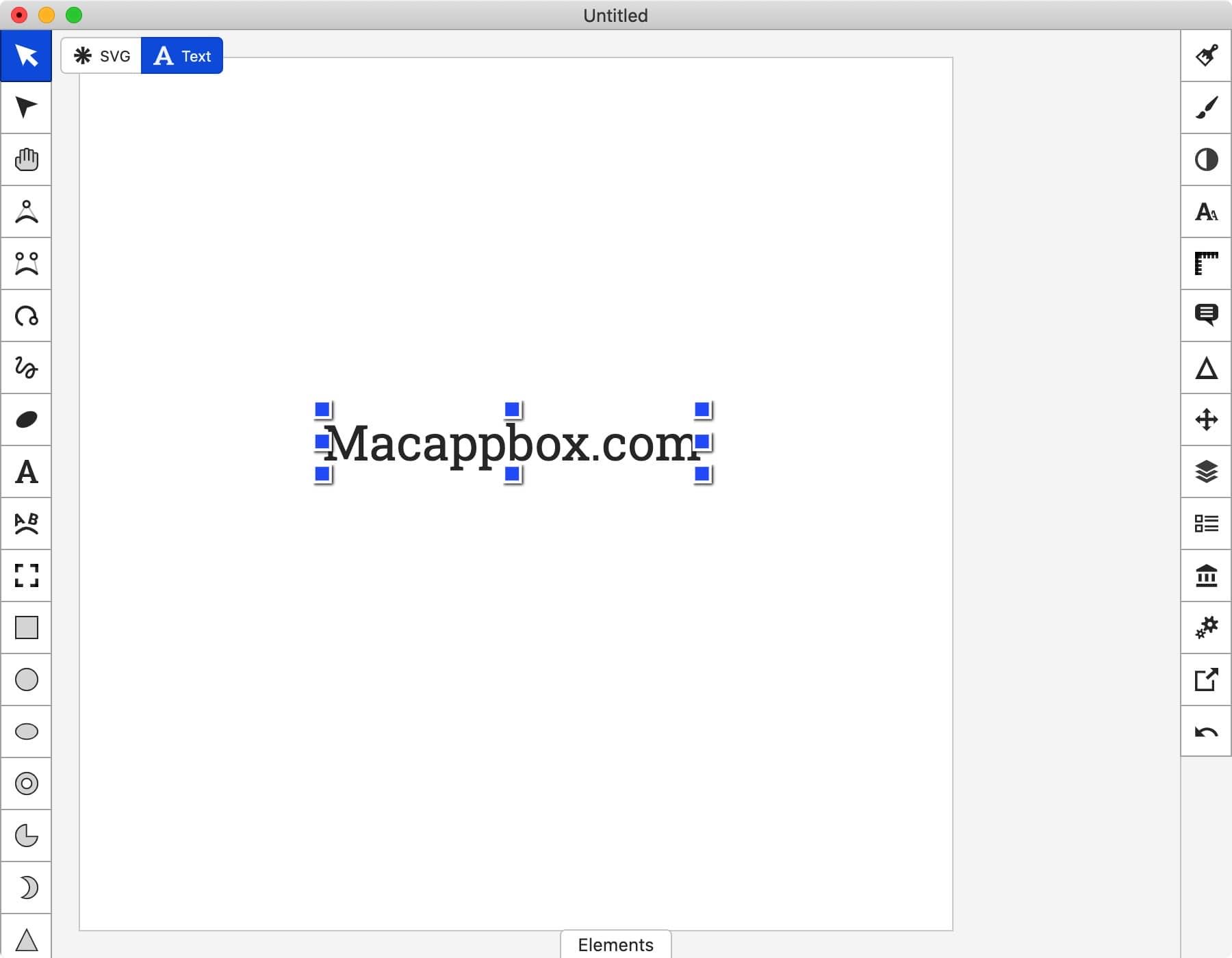 Boxy SVG for mac 4.55.0  svg矢量编辑器-尚艺博客