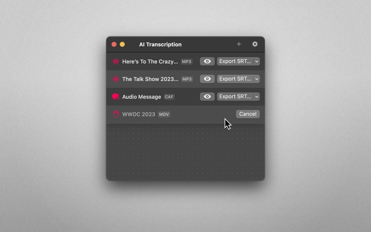 图片[2]-AI Transcription 2.4 : 轻松实现语音转文本的应用-尚艺博客