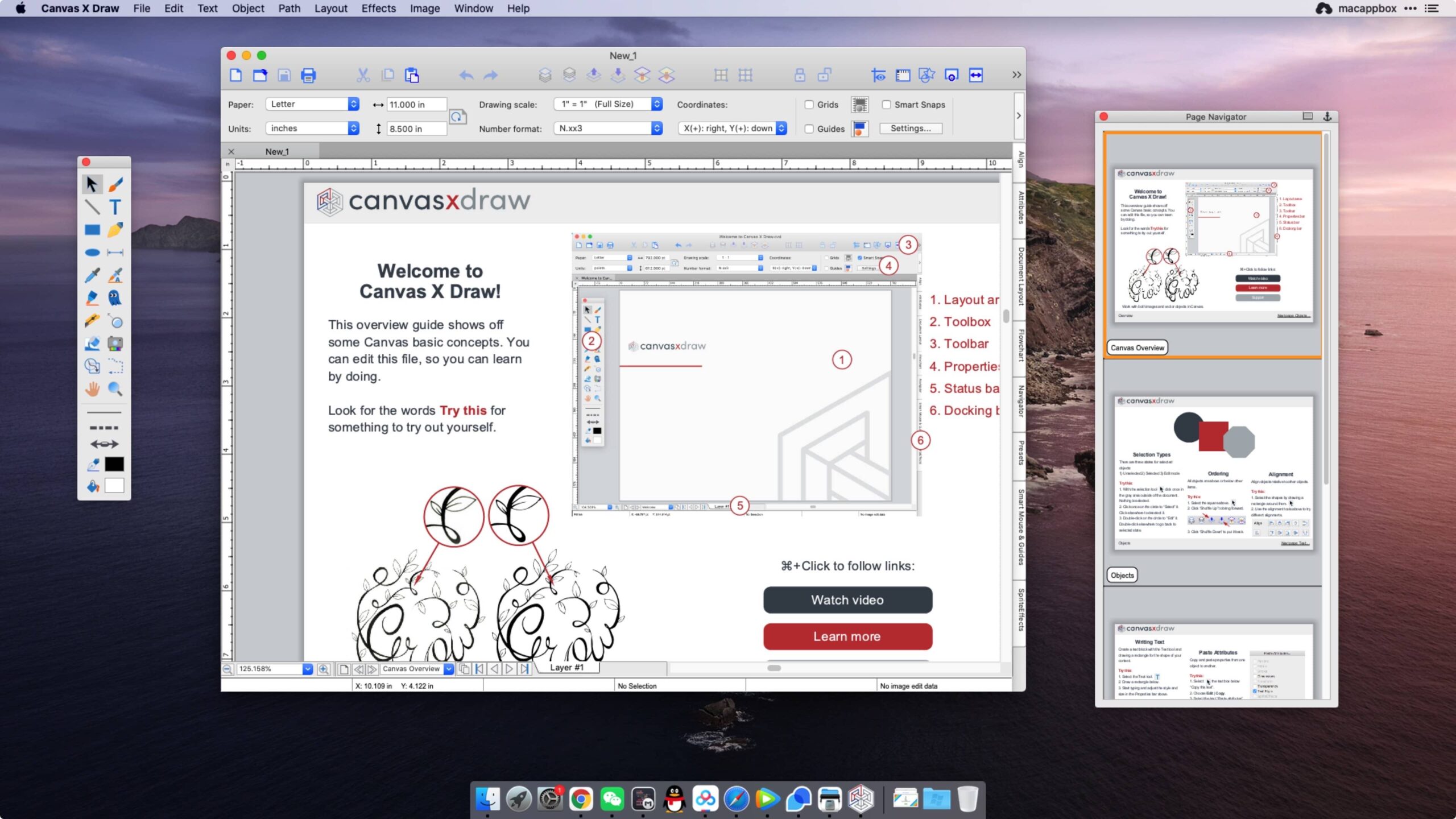Canvas X Draw 7.0.4 for mac 专业的绘图排版软件-尚艺博客