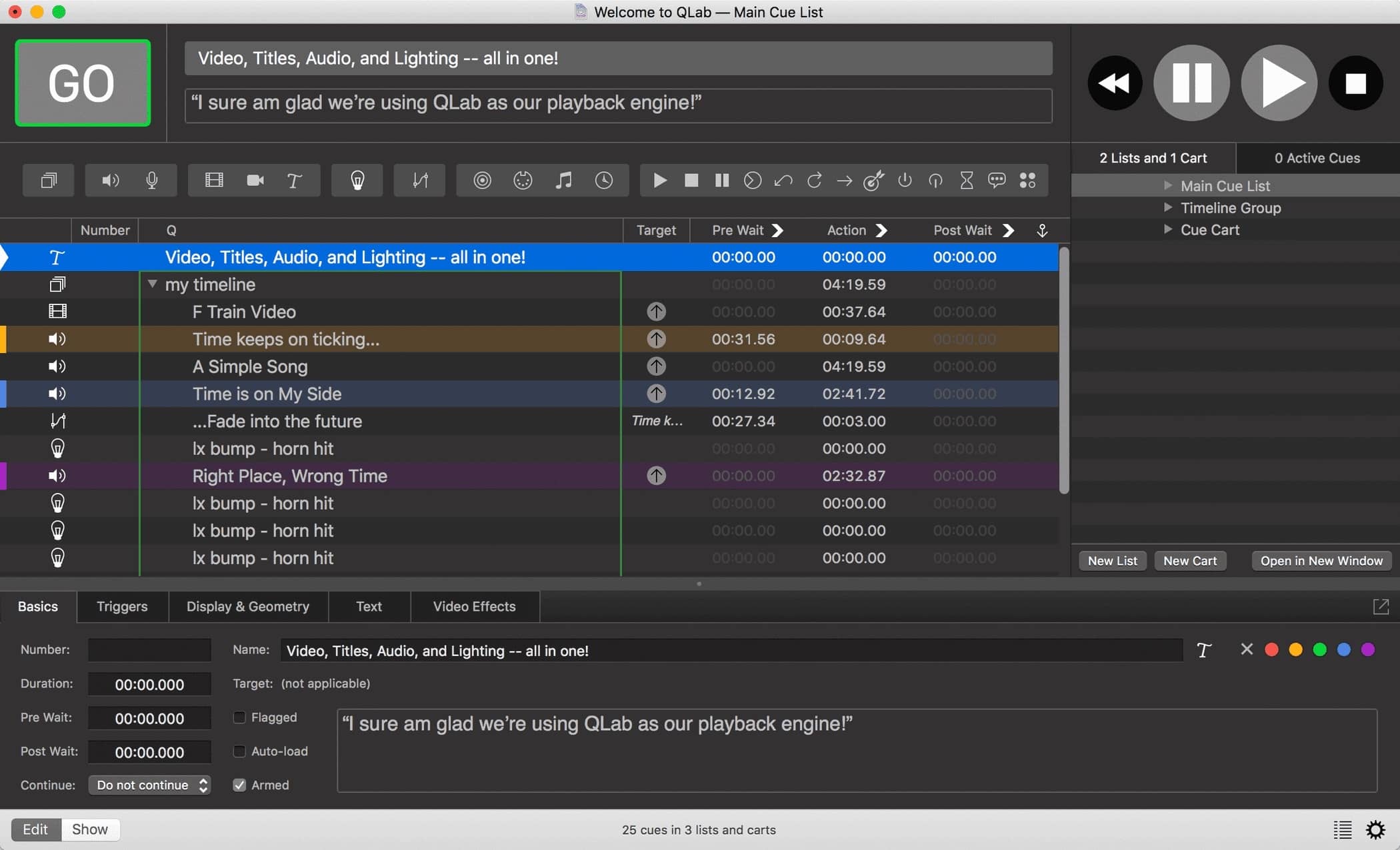 QLab Pro for mac 5.4.9 专业舞台音乐管理-尚艺博客