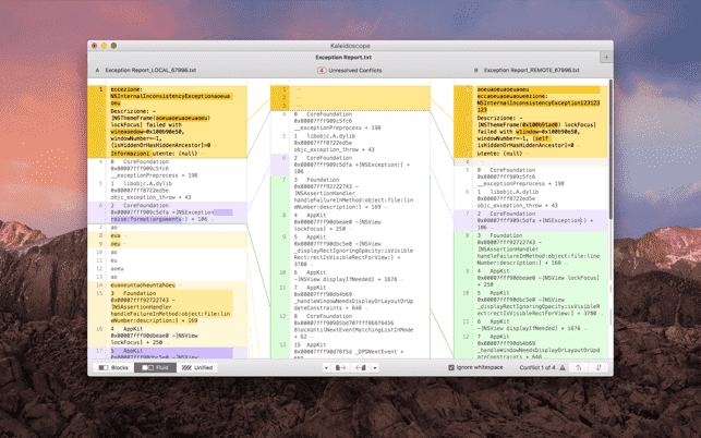 Kaleidoscope 5.2 for mac 优秀文件对比工具-尚艺博客