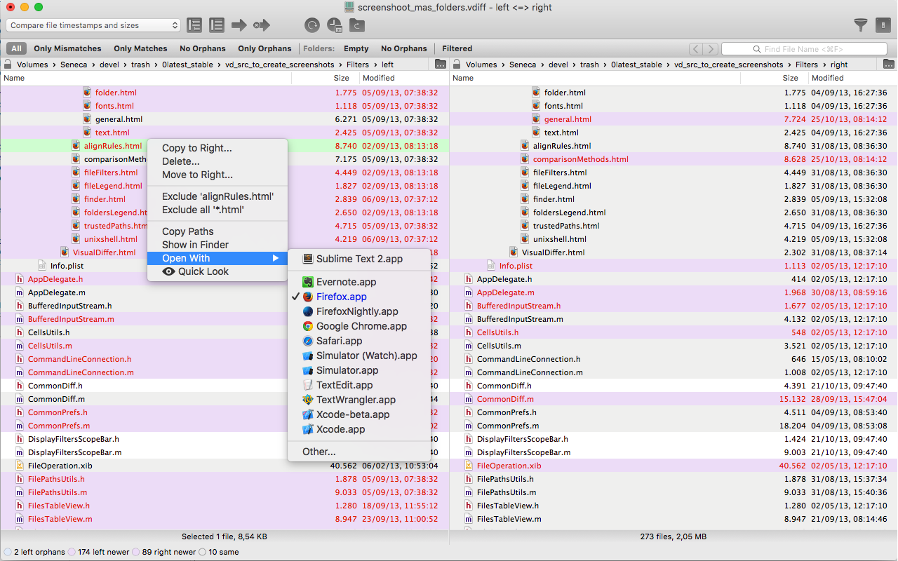 VisualDiffer 1.8.10：视觉化文件和文件夹比较工具-尚艺博客