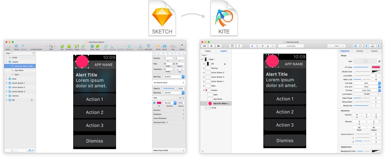 图片[3]-Kite 2.1.2 制作 Mac 和 iOS 的动画和原型工具-尚艺博客