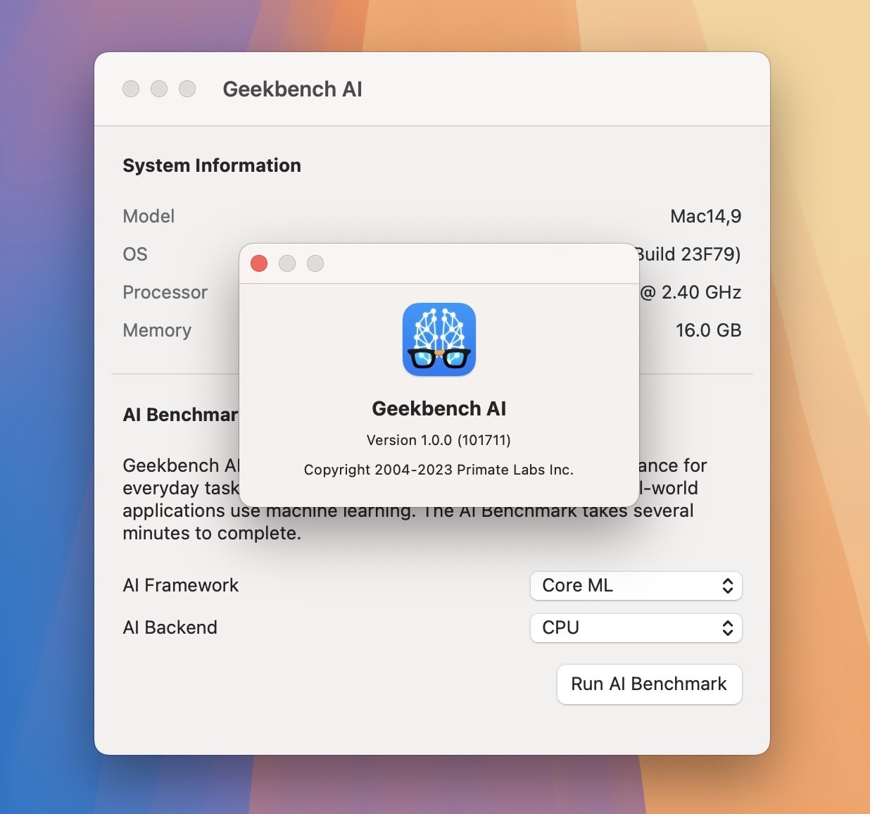 Geekbench AI for mac v1.2.0 跨平台 AI 基准测试工具 mac版下载-尚艺博客