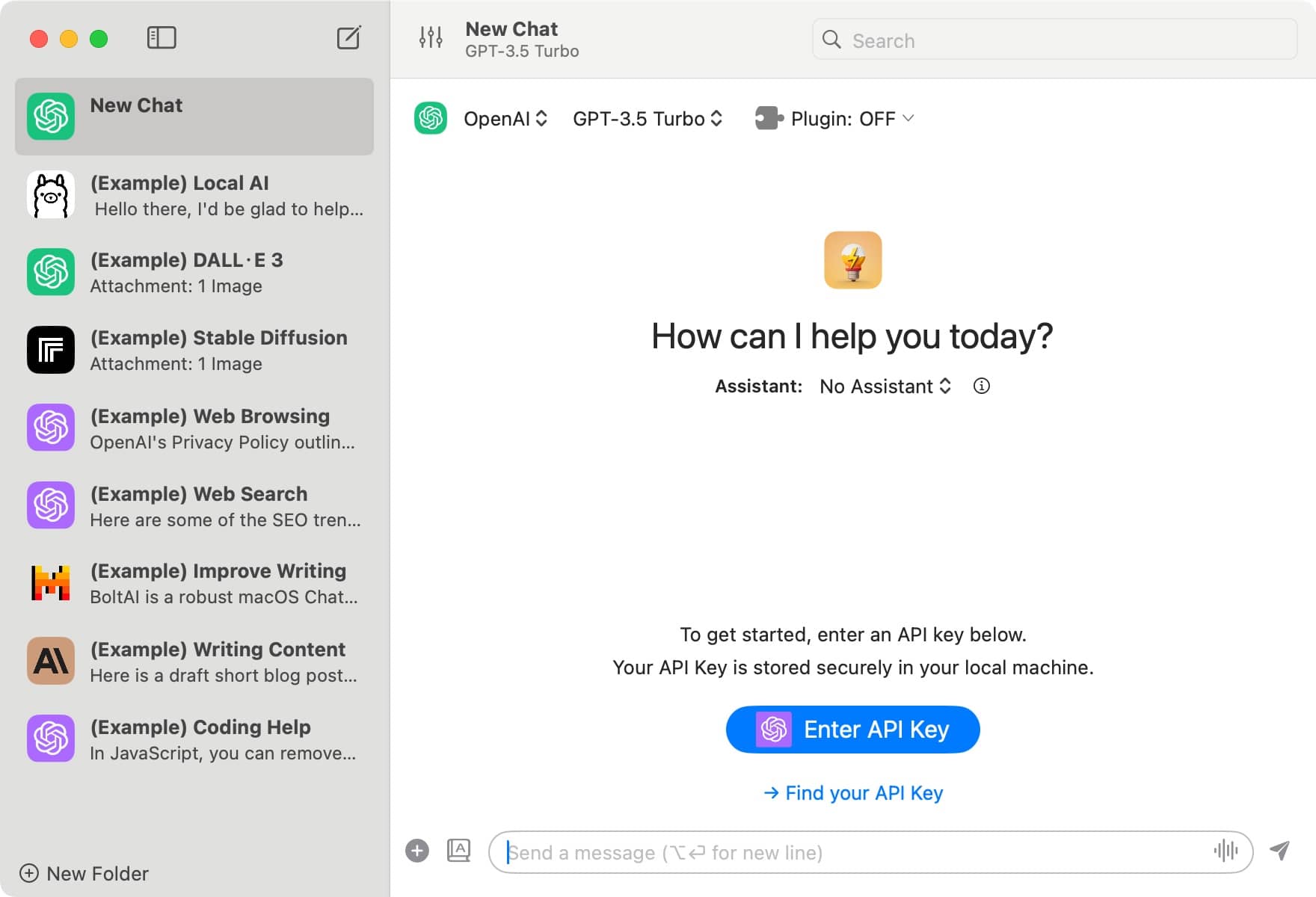 BoltAI for mac 1.16.6  AI 助手-尚艺博客
