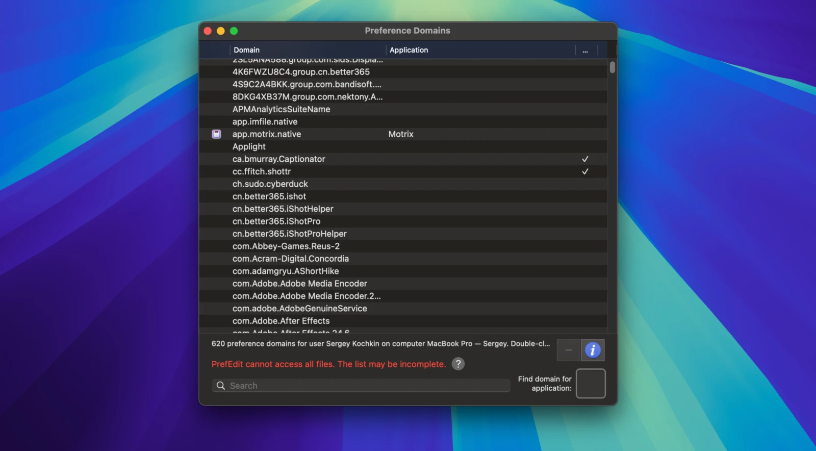PrefEdit v5.61 编辑隐藏的 macOS 系统设置文件-尚艺博客