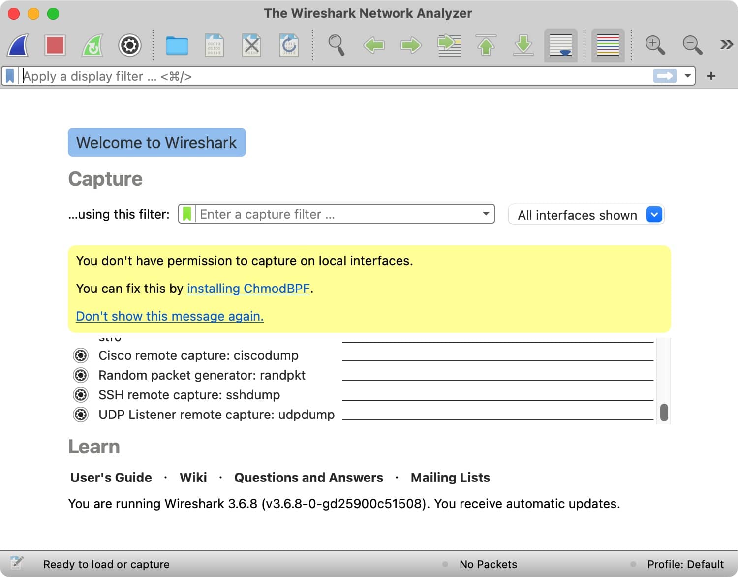 Wireshark 4.4.1 mac网络数据抓包分析器-尚艺博客
