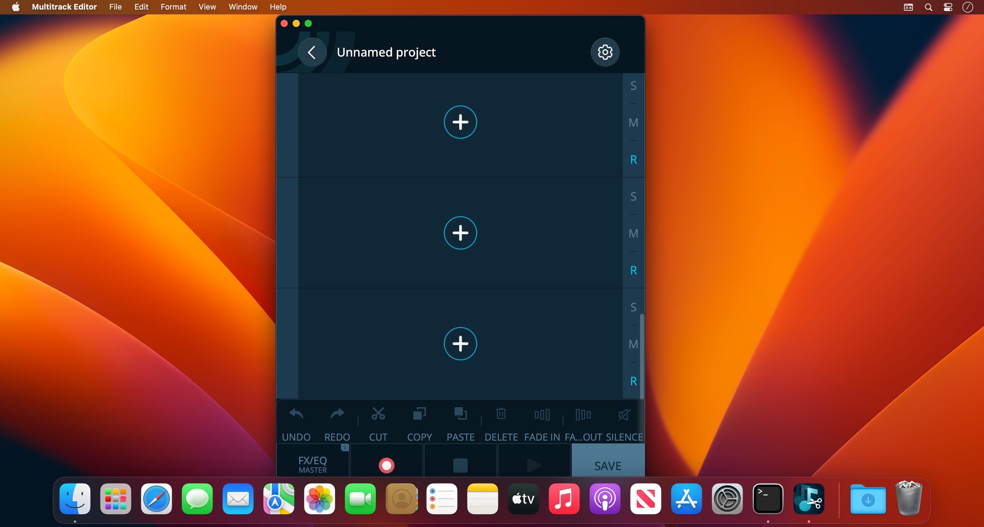 图片[2]-Multitrack Editor v1.0.8 Mac专业混音工作室-尚艺博客