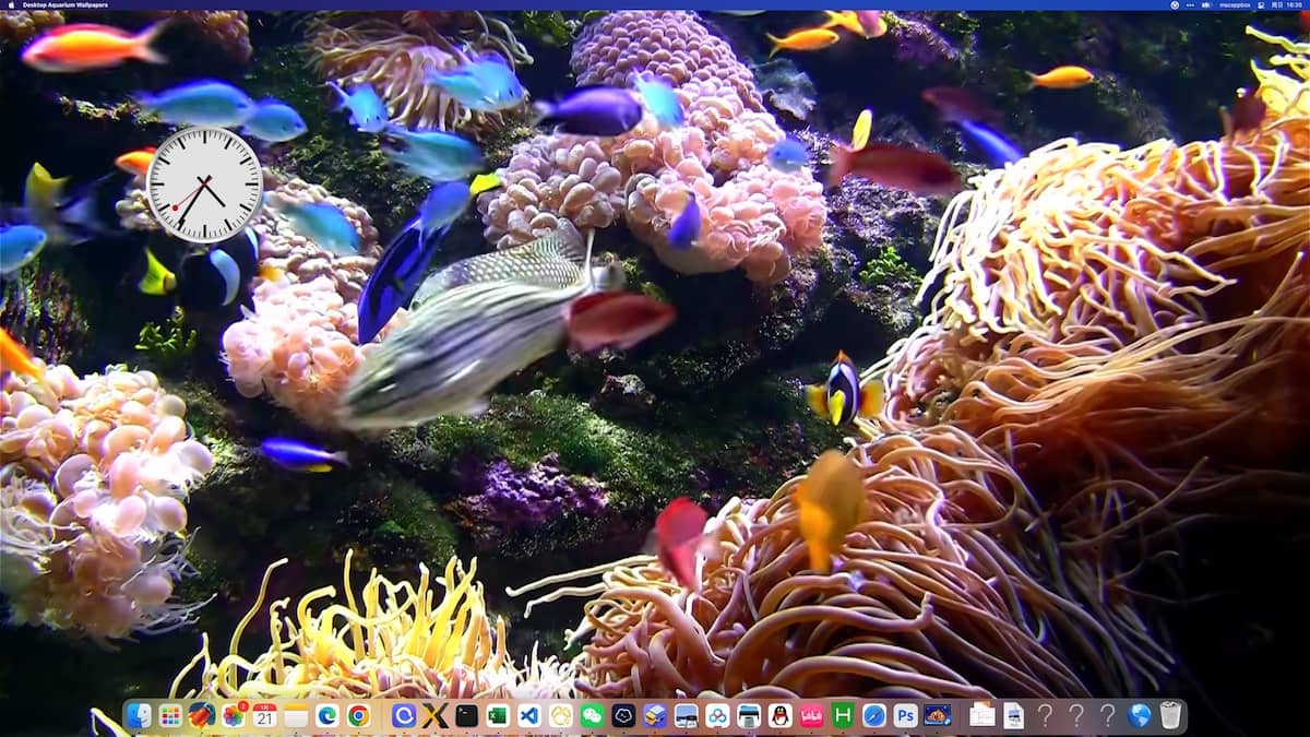 Desktop Aquarium Wallpapers 2.2.0 海洋主题屏保-尚艺博客