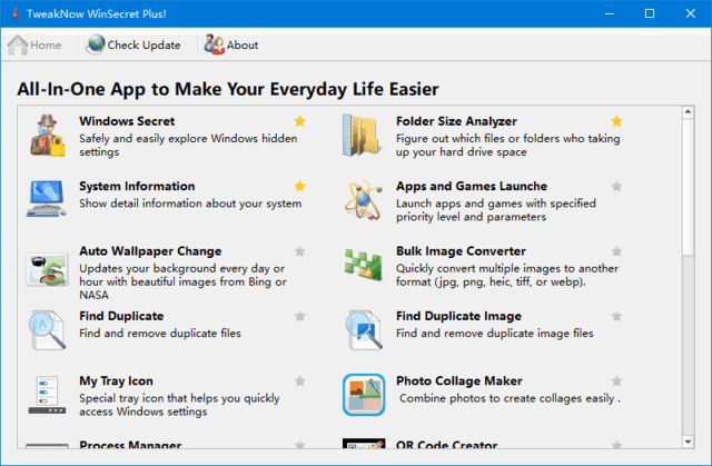 TweakNow WinSecret Plus!(系统优化软件) v6.1.7 便携版-尚艺博客