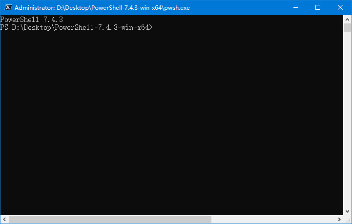Windows PowerShell(命令行程序) v7.5.0 中文绿色版-尚艺博客