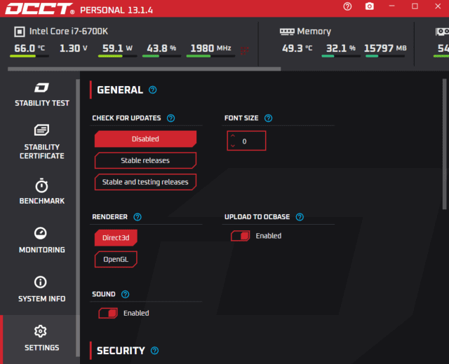 OCCT电脑硬件测试(烤鸡测试软件) v13.1.13.99 便携版-尚艺博客