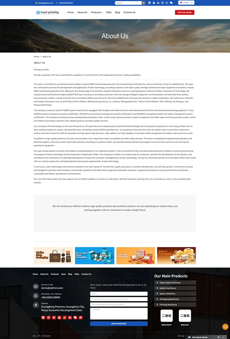 wordpress外贸询盘语言语企业网站主题模板询单独立站跨境机械电子公司源码